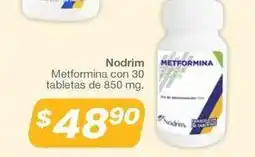 Soriana Híper Nodrim - metformina oferta