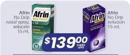 Soriana Híper Afrin - no drip nasal spray, solución oferta