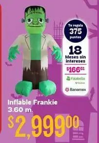 Soriana Híper Inflatable frankie oferta