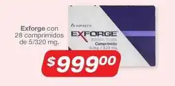 Soriana Híper Novartis - exforge oferta