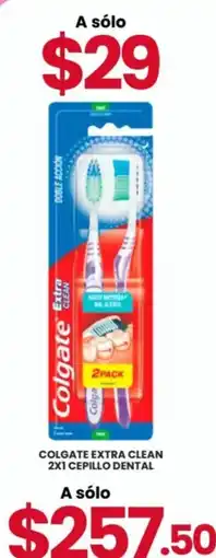 Farmapronto Colgate Extra Clean 2x1 cepillo dental oferta