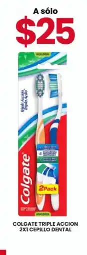 Farmapronto Colgate Triple Accion 2X1 Cepillo Dental oferta