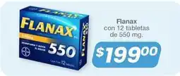 Soriana Híper Flanax - 550 mg oferta