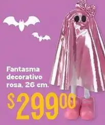 Soriana Híper Fantasma decorativo rosa oferta
