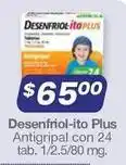 Soriana Híper Antigripal con 24 tab oferta