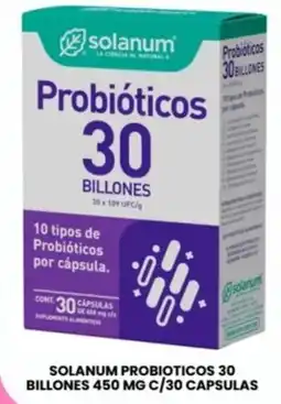 Farmapronto Solanum Probióticos 30 Billones oferta