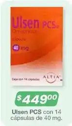 Soriana Híper Omeprazol - ulsen pcs oferta