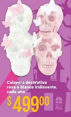 Soriana Híper Calavera decorativa oferta