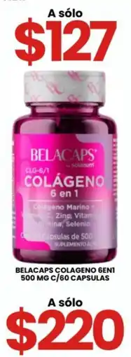 Farmapronto Belacaps colágeno 6en1 oferta
