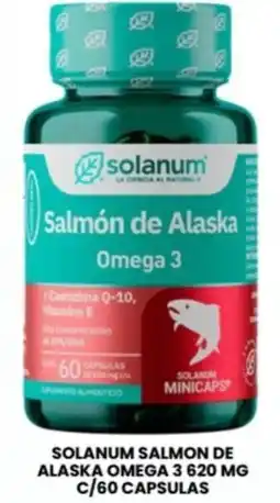 Farmapronto solanum salmón de alaska omega 3 oferta