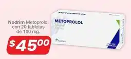 Soriana Híper Nodrim - metoprolol oferta