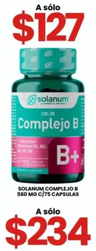 Farmapronto solanum complejo b oferta
