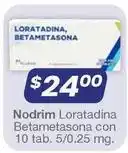 Soriana Híper Nodrim - loratadina betametasona oferta