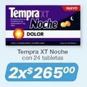 Soriana Híper Tempra - tempran xt noche oferta