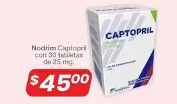 Soriana Híper Nodrim - captopril oferta