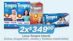 Soriana Híper Tempra - línea infantil oferta
