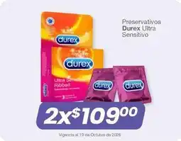 Soriana Híper Durex - preservativos ultra sensitivo oferta