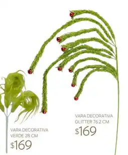 Soriana Súper vara decorativa glitter oferta