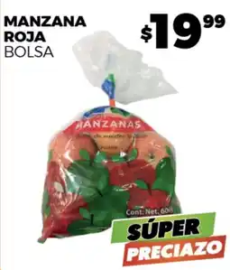 Merco manzana roja bolsa oferta