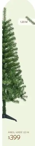 Soriana Súper Árbol verde 1.20 m oferta
