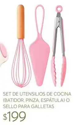 Soriana Súper Set de utensilios de cocina oferta