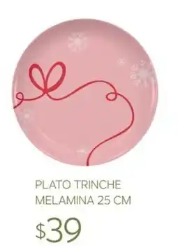 Soriana Súper Plato Trinche Melamina oferta