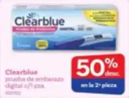 Farmacias Benavides Clearblue prueba de embarazo digital oferta