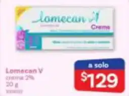 Farmacias Benavides Lomecan V Crema oferta