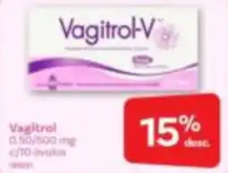 Farmacias Benavides Vagitrol-V oferta
