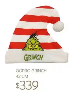 Soriana Súper Gorro Grinch oferta