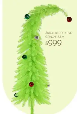 Soriana Súper Árbol Decorativo Grinch oferta
