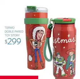 Soriana Súper Termo Doble Pared Toy Story oferta
