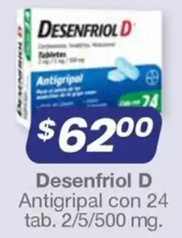 Farmacia Soriana Desenfríol D Antigripal oferta