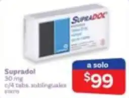 Farmacias Benavides Supradol oferta