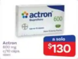 Farmacias Benavides Actron Suprofene oferta