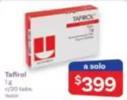 Farmacias Benavides Tafirol oferta