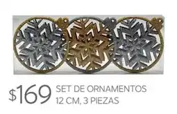 Soriana Súper Set de Ornamentos oferta