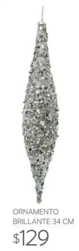 Soriana Súper ornamento brillante oferta