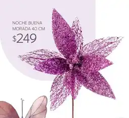 Soriana Súper Noche Buena Morada oferta