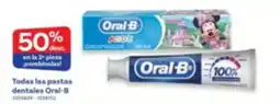 Farmacias Benavides Oral B Todas las pastas dentales oferta