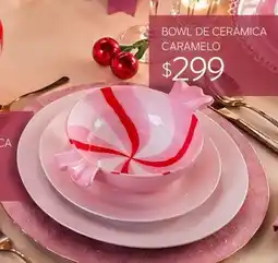 Soriana Súper Bowl de cerámica caramelo oferta