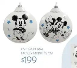Soriana Súper ESFERA PLANA MICKEY MINNIE oferta
