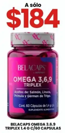 Farmapronto Belacaps Omega 3.6.9 Triplex oferta
