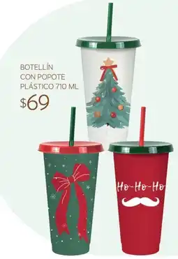 Soriana Súper Botellín con popote oferta