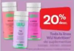 Farmacias Benavides Wiz Nutrition oferta