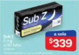 Farmacias Benavides Sub Z oferta