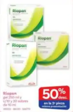 Farmacias Benavides Riopan oferta