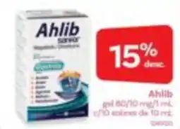 Farmacias Benavides Ahlib senior oferta