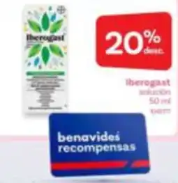 Farmacias Benavides Iberogast oferta