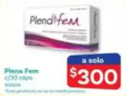 Farmacias Benavides Plena Fem oferta